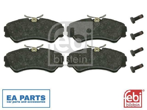 Brake pad set disc - pad, for