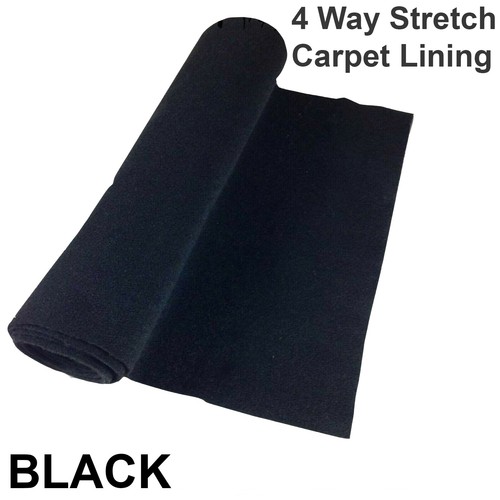 Camper van lining carpet black - camper,