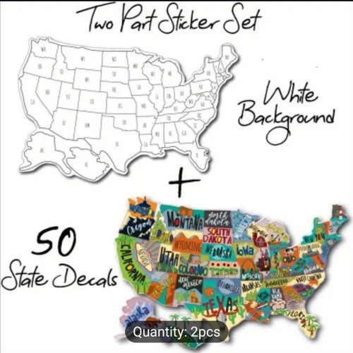 United states map - map, 2